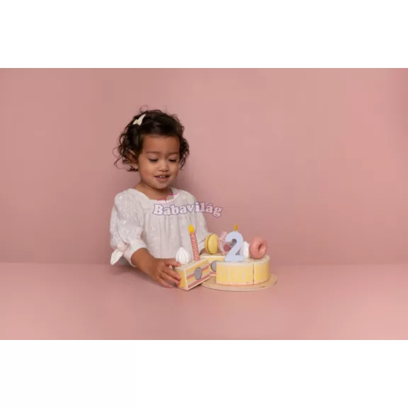 Little Dutch szülinapi torta - pink 