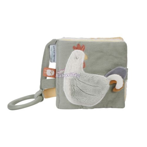 Little Dutch textil babakönyv kicsi - Little Farm 