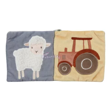 Little Dutch textil babakönyv kicsi - Little Farm 