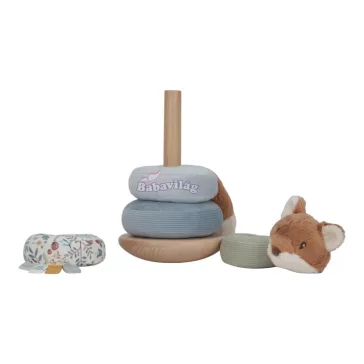 Little Dutch plüss montessori torony - Forest Friends 