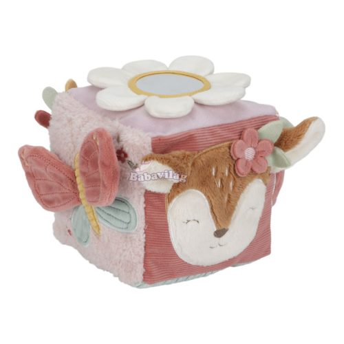 Little Dutch készségfejlesztő plüss kocka - Fairy Garden 