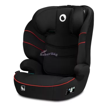   Lionelo Lars i-Size gyermekülés 100-150 cm - Sporty Black-Red 