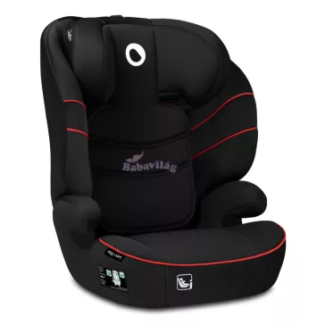   Lionelo Lars i-Size gyermekülés 100-150 cm - Sporty Black-Red 