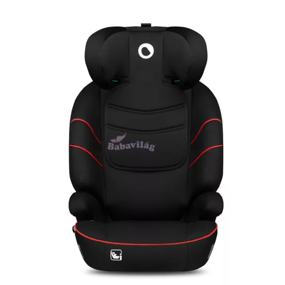 Lionelo Lars i-Size gyermekülés 100-150 cm - Sporty Black-Red 