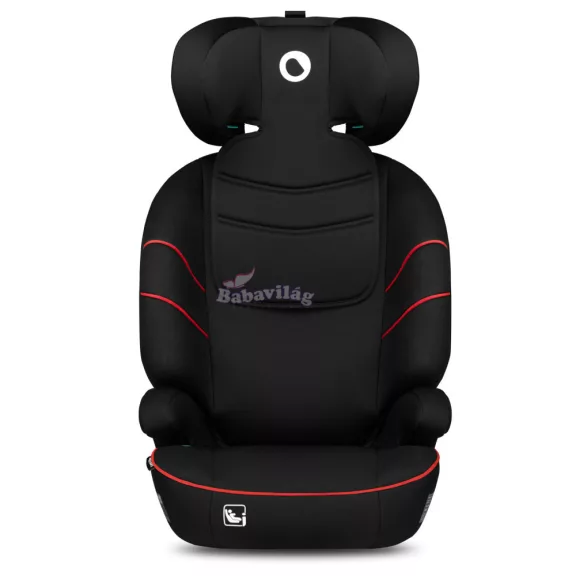 Lionelo Lars i-Size gyermekülés 100-150 cm - Sporty Black-Red 