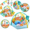 Qkids Multicolor játszószőnyeg labdákkal