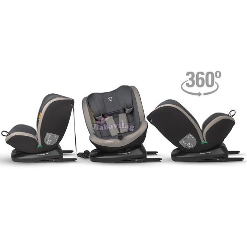 Coccolle Mydo iSize 40-150 cm forgatható isofix autósülés Urban Grey 