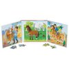 Mágneses puzzle - Lovaglás