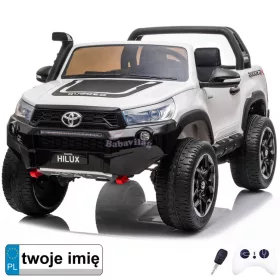 Gyermek elektromos kisautó Toyota Hilux 4x4 fehér