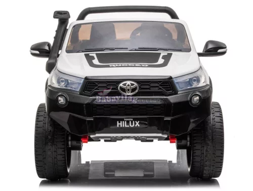 Gyermek elektromos kisautó Toyota Hilux 4x4 fehér