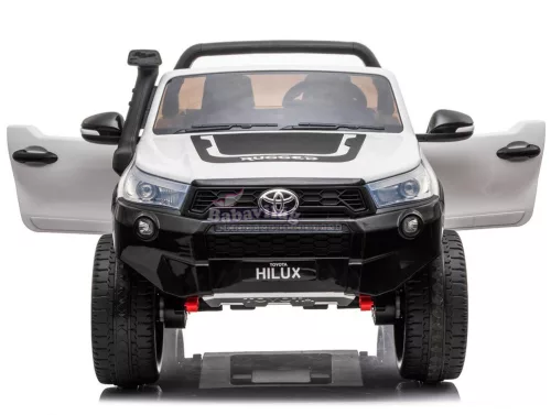 Gyermek elektromos kisautó Toyota Hilux 4x4 fehér