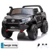 Gyermek elektromos kisautó Toyota Hilux 4x4 fekete