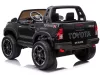 Gyermek elektromos kisautó Toyota Hilux 4x4 fekete