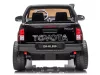 Gyermek elektromos kisautó Toyota Hilux 4x4 fekete