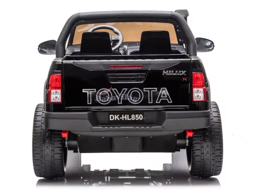 Gyermek elektromos kisautó Toyota Hilux 4x4 fekete