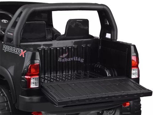 Gyermek elektromos kisautó Toyota Hilux 4x4 fekete