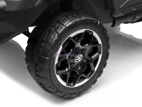 Gyermek elektromos kisautó Toyota Hilux 4x4 fekete