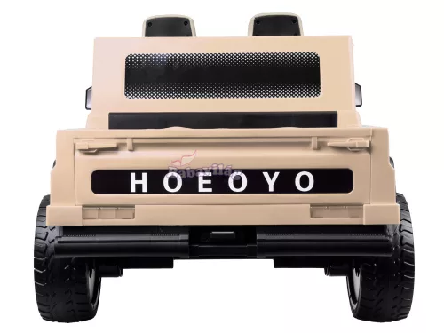 Elektromos platós kisteherautó 24V-os akkumulátorral gyerekeknek, 2 személyes, 4x4, 