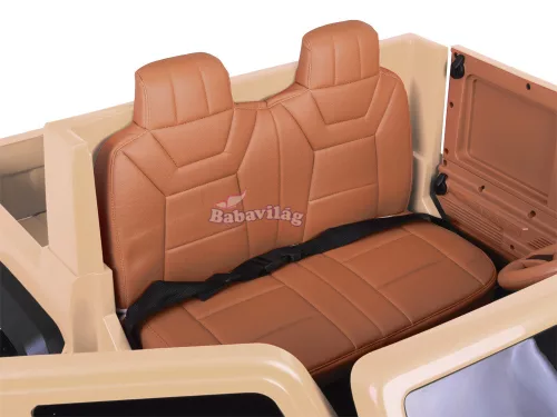 Elektromos platós kisteherautó 24V-os akkumulátorral gyerekeknek, 2 személyes, 4x4, 