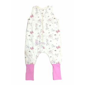   Papillon átmeneti kamáslis tipegő hálózsák - Állatkák rózsaszín