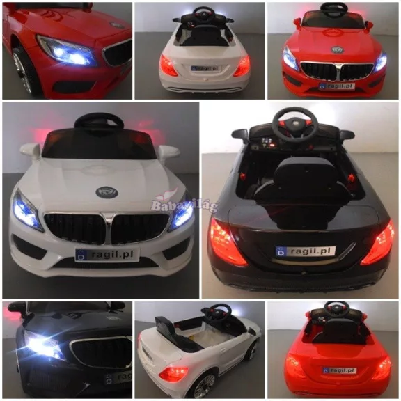 R-Sport M5 Elektromos autó távirányítóval 12V fekete