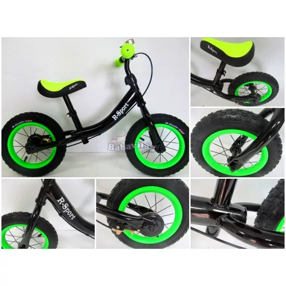R-Sport R3 air futóbicikli zöld/fekete R-Sport R3 air futóbicikli zöld/fekete