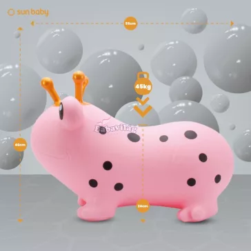 Ugráló béka pink