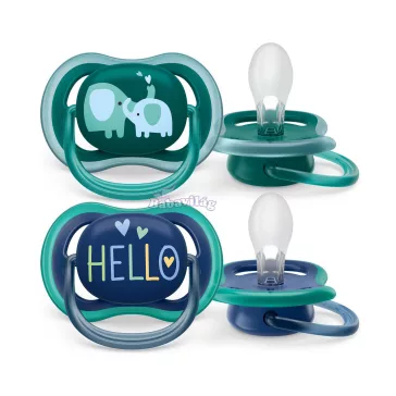 Philips Avent Játszócumi ultra air #2db-os #18h+hó 
