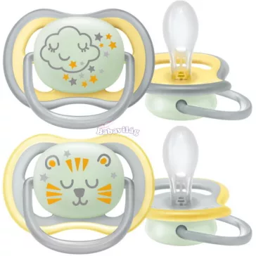 Philips AVENT játszócumi ultra air éjszakai 18hó 2db-os