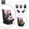 Moni Serengeti i-size isofix autós ülés 40-150cm 360° forgatható pink