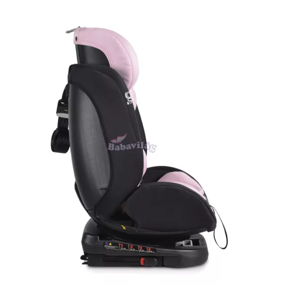 Moni Serengeti i-size isofix autós ülés 40-150cm 360° forgatható pink