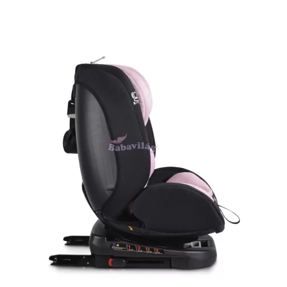 Moni Serengeti i-size isofix autós ülés 40-150cm 360° forgatható pink