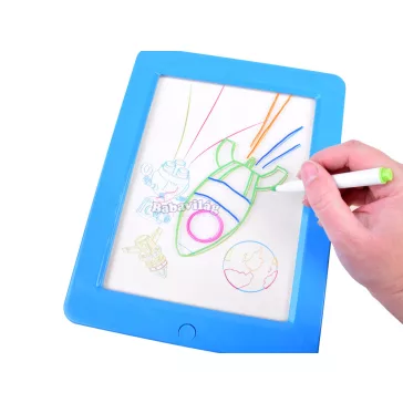 Világító tábla 3D szemüveggel és tollal