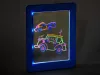 Világító tábla 3D szemüveggel és tollal