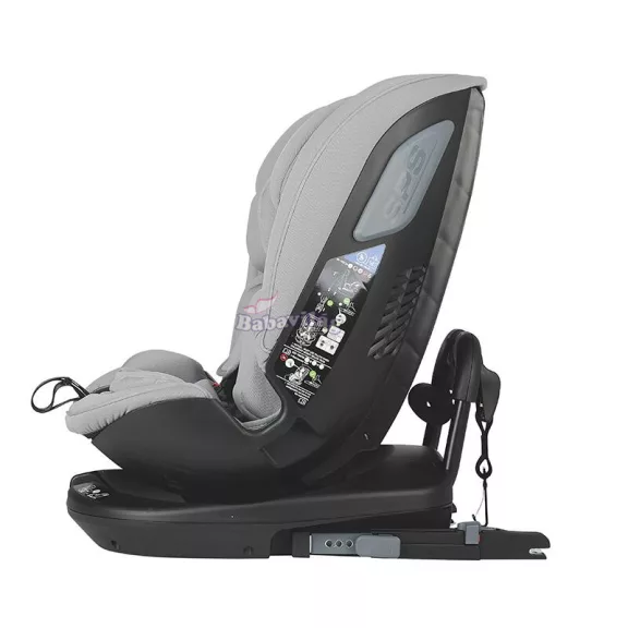 Coccolle Velsa i-Size 40-150 cm isofix gyerekülés Neutral grey 