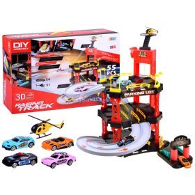 Garázs, autók, parkoló, és autómosó