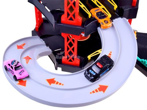 Garázs, autók, parkoló, és autómosó