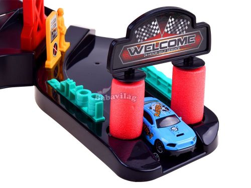 Garázs, autók, parkoló, és autómosó