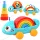 Szivárvány kaméleon Montessori puzzle 18m+ 