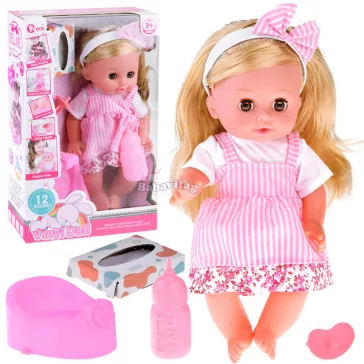 Pisilős Baba Hangfunkcióval - 30 cm 