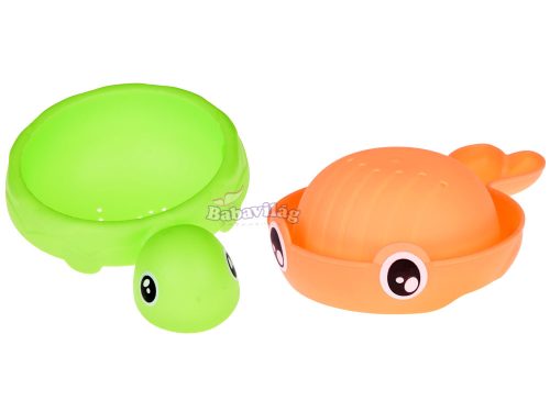 Vidám delfin fürdőjáték + csónak pingvinekkel