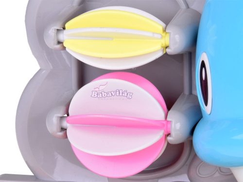 Vidám delfin fürdőjáték + csónak pingvinekkel