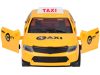 Taxi sárga, nyitható ajtóval