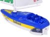 Színes Sailboat akkumulátoros vízi csónak