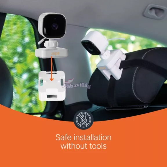 ZOPA Home & Car 3in1 digitális kamerás bébiőr ZOPA Home & Car 3in1 digitális kamerás bébiőr