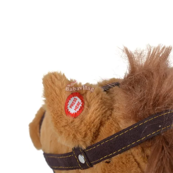 Moni Toys Hintaló kerekekkel 70cm Thunder világosbarna Moni Toys Hintaló kerekekkel 70cm Thunder világosbarna