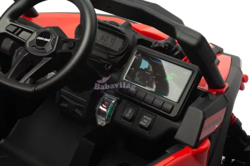 Can-am Buggy 4x4 akkumulátoros jármű 800W Piros