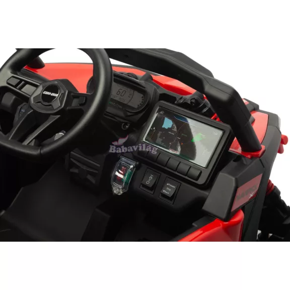 Can-am Buggy 4x4 akkumulátoros jármű 800W Piros