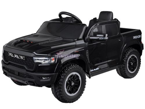 Dodge Ram elektromos autó 12V 4x4 - fekete