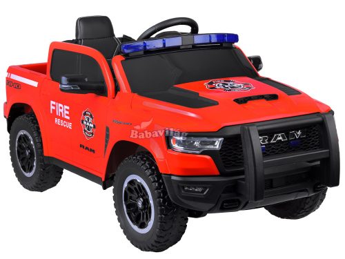 Dodge Ram elektromos autó 12V 4x4 - tűzoltó